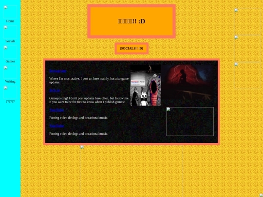 socials screenshot