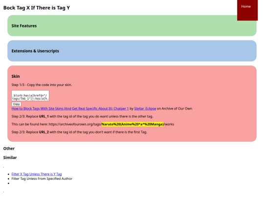 Snips/BlockXIfAlsoY screenshot