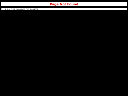 not_found screenshot