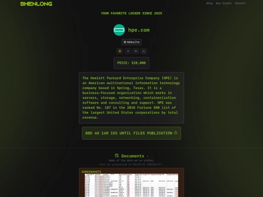 victim/hpe screenshot