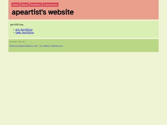 portfolio screenshot
