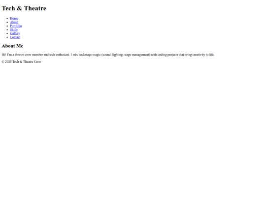 portfolio screenshot
