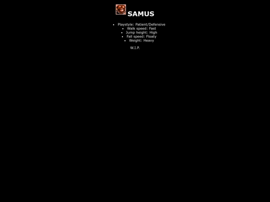 SFB/fighter/samus screenshot
