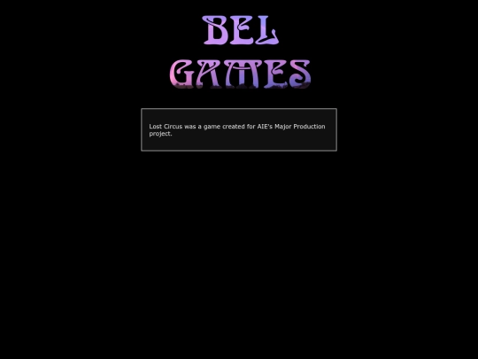 lostcircus screenshot