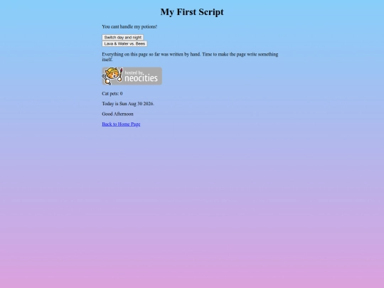 Myfirstscript screenshot