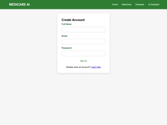 medicareAi/frontend/pages/signup screenshot