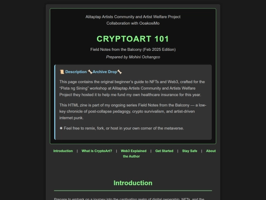 CryptowaveWorkshop screenshot