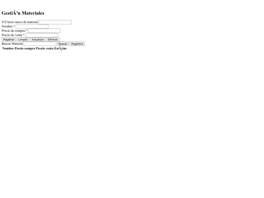 modules/moduloAccesorios/view_Materiales screenshot