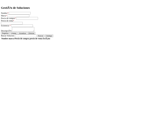 modules/moduloAccesorios/view_Soluciones screenshot
