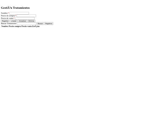 modules/moduloAccesorios/view_Tratamientos screenshot