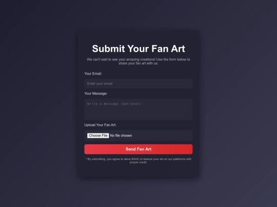 submit screenshot