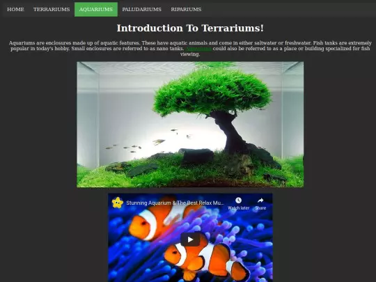 aquarium screenshot