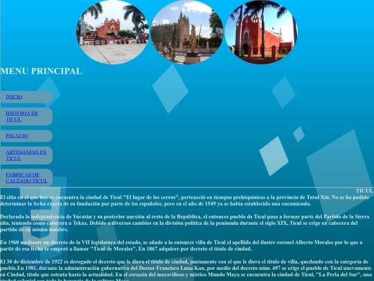 Comunidad Ticul/index/Historia de Ticul screenshot
