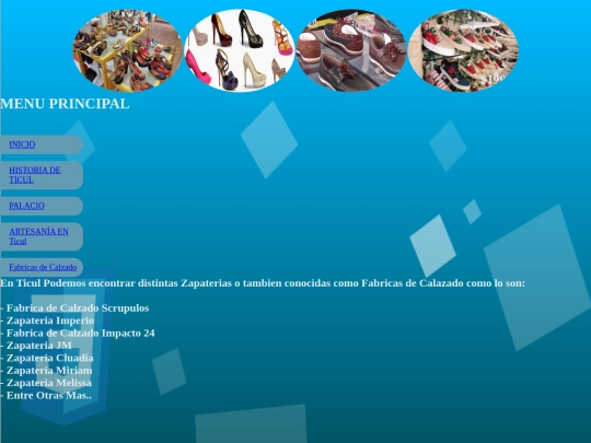 Comunidad Ticul/index/zapaterias screenshot