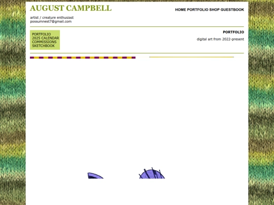 page/portfolio screenshot