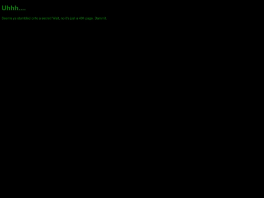 not_found screenshot