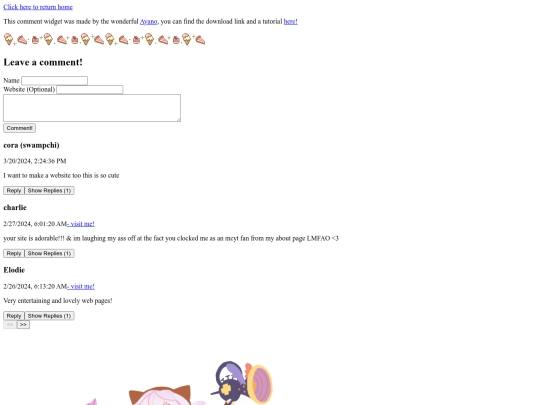 comments screenshot