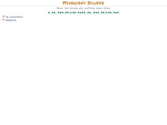 minecraftstuffs screenshot