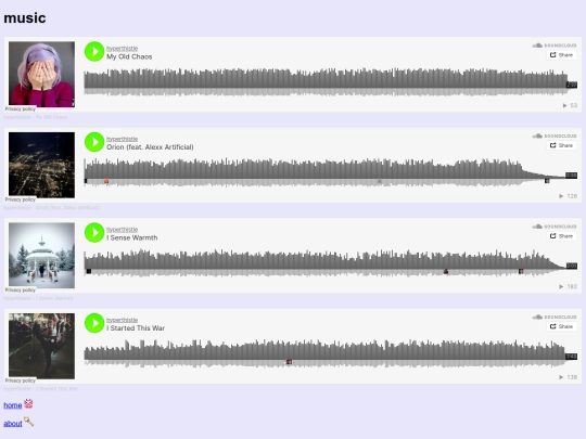 music screenshot