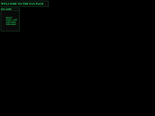 FAX-home screenshot