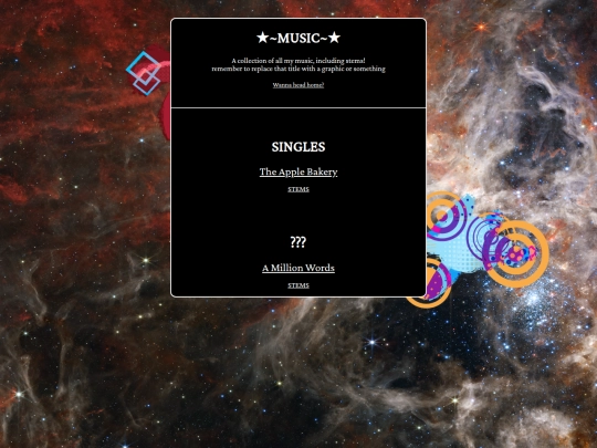 Music screenshot