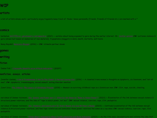 linklist screenshot