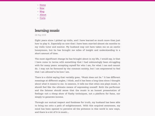 blog/learning-music screenshot