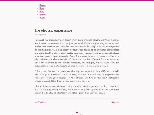 blog/the-electric-experience screenshot