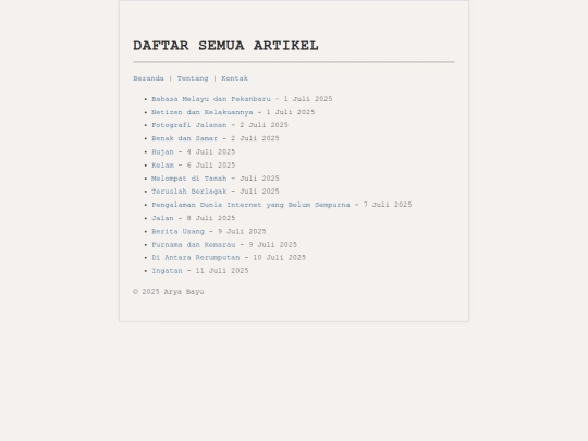 sitemap screenshot