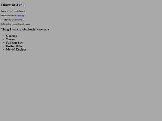 index screenshot