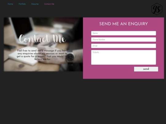 contact screenshot