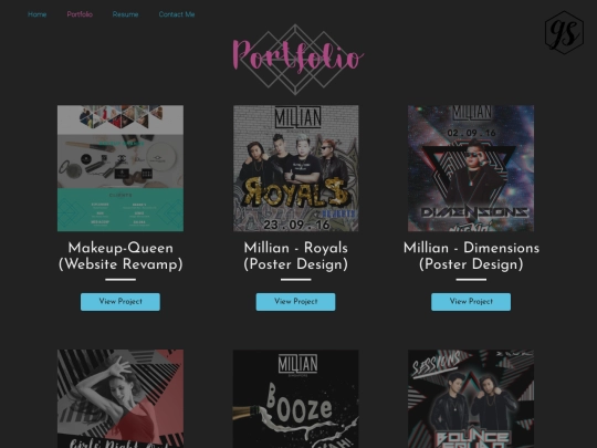 portfolio screenshot