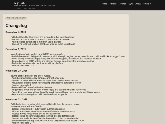 updates screenshot