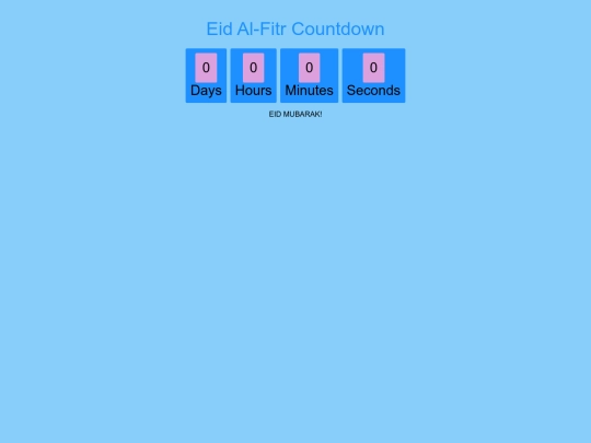 Countdown screenshot