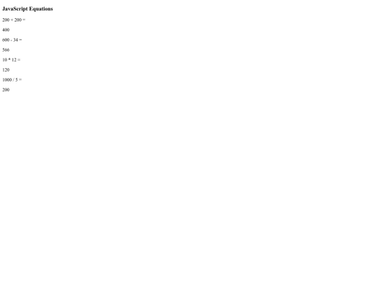 EquationsAssignment screenshot