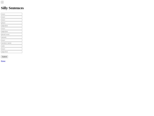 SillySentences screenshot