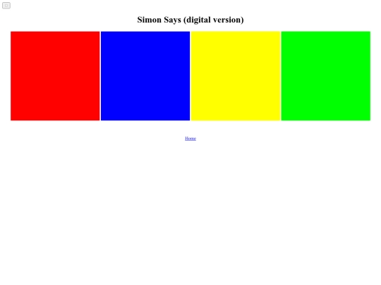 SimonSays screenshot