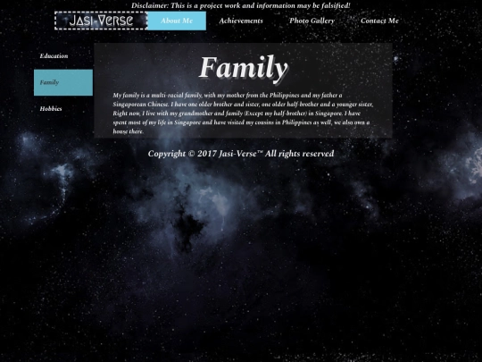 AboutMeFam screenshot