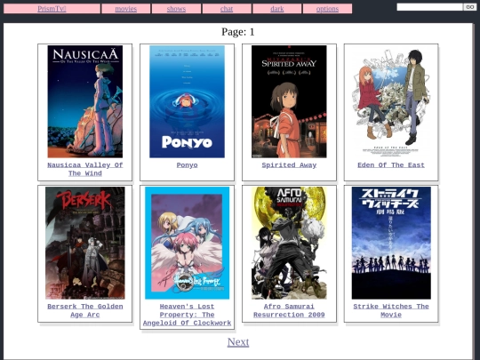 movies screenshot