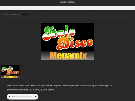 mixitalo-radio screenshot