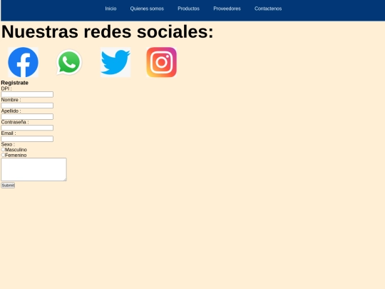 contactenos screenshot