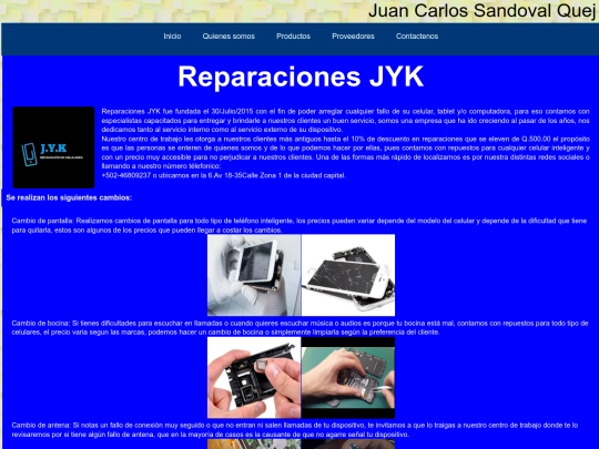 index screenshot