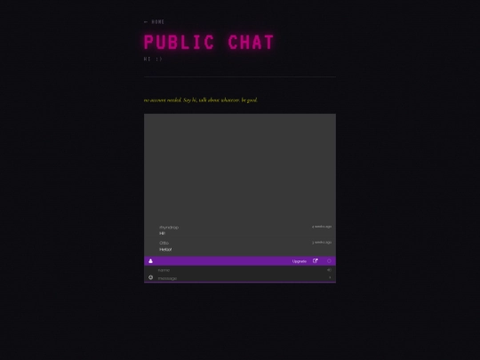 chat screenshot