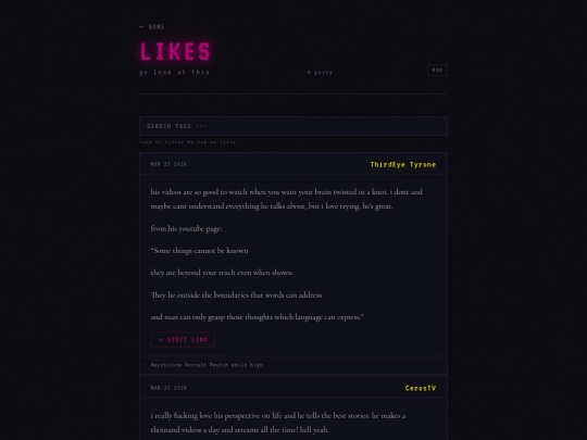 likes screenshot