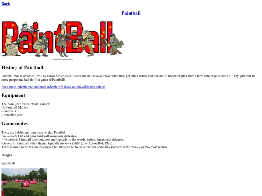 Paintball screenshot