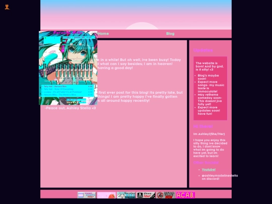 blog screenshot