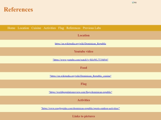 myreferences screenshot