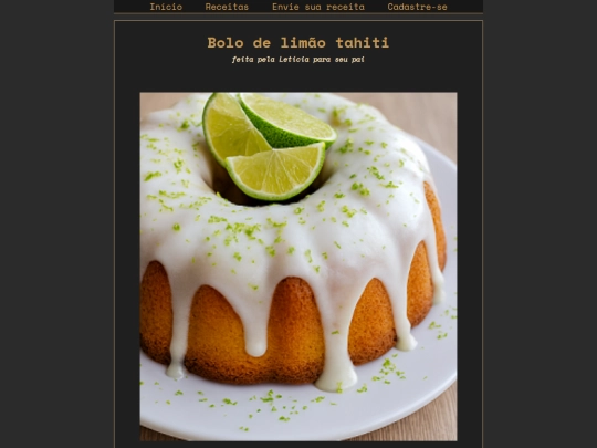 receitale screenshot
