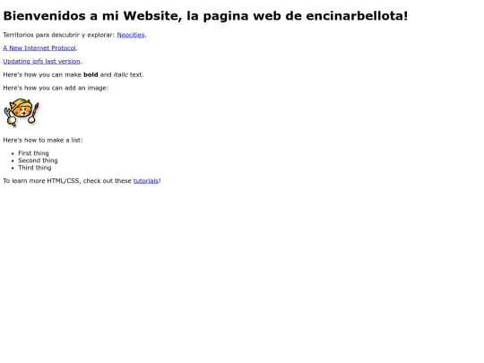 index screenshot