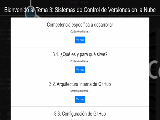 index screenshot